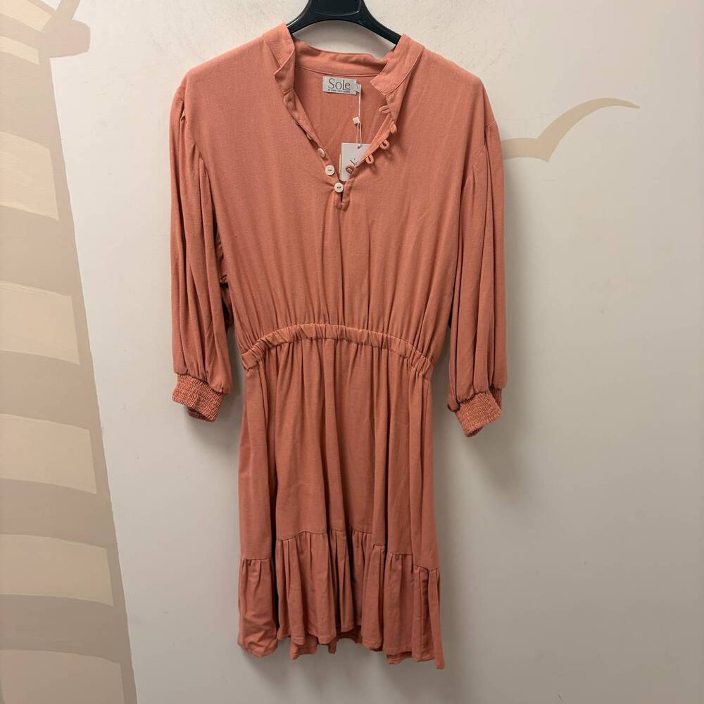 NEW SOLE women's roma short dress in pink